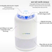 Đèn bắt muỗi Unimax Hàn Quốc mã UMB-050W--4W